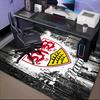 Custom Name Stuttgart Crest Art Rug Game Carpet, Floor Mat for Bedroom Living Room Entryway Rug, Home Decor Idea Gift for Christmas birthday