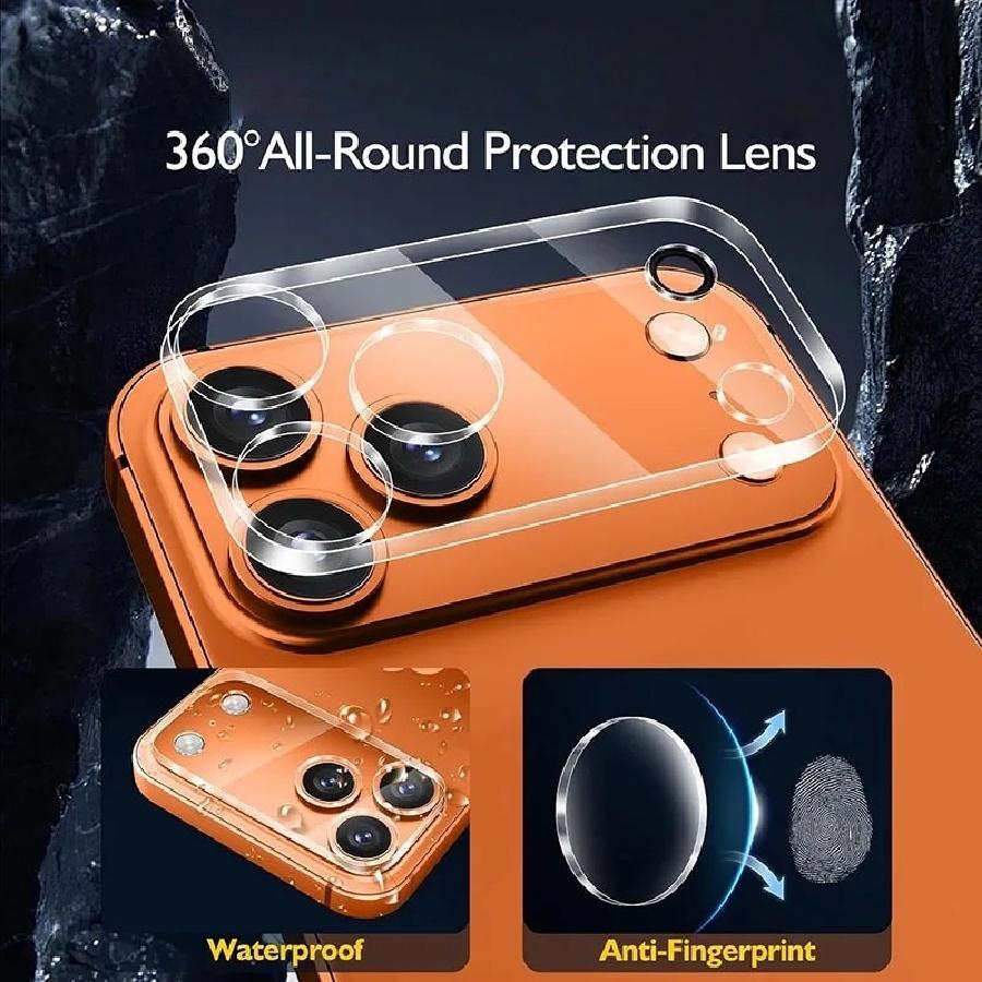For iPhone Air 11 12 13 14 15 Plus Mini 16 17 Pro Max Camera Lens Protector Tempered Glass