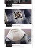 Men's Hooded Plaid Jacket - Spring/Fall/Winter Cotton Outerwear for Teens and Students