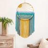 Bohemian Cotton Rope Sunrise Sunset Tapestry Colorful Wall Hanging Tapestry  for Home