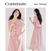 Women's Elegant Short Sleeve Top & Skirt Set