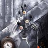 Halloween Decoration Artificial Flower Stem with Realistic Leaf Pinecones Bat Eyeballs for Halloween Table Centerpieces