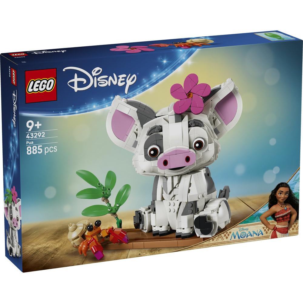 Игрушка LEGO Disney Princess Пуа 43292 для девочек и мальчиков
