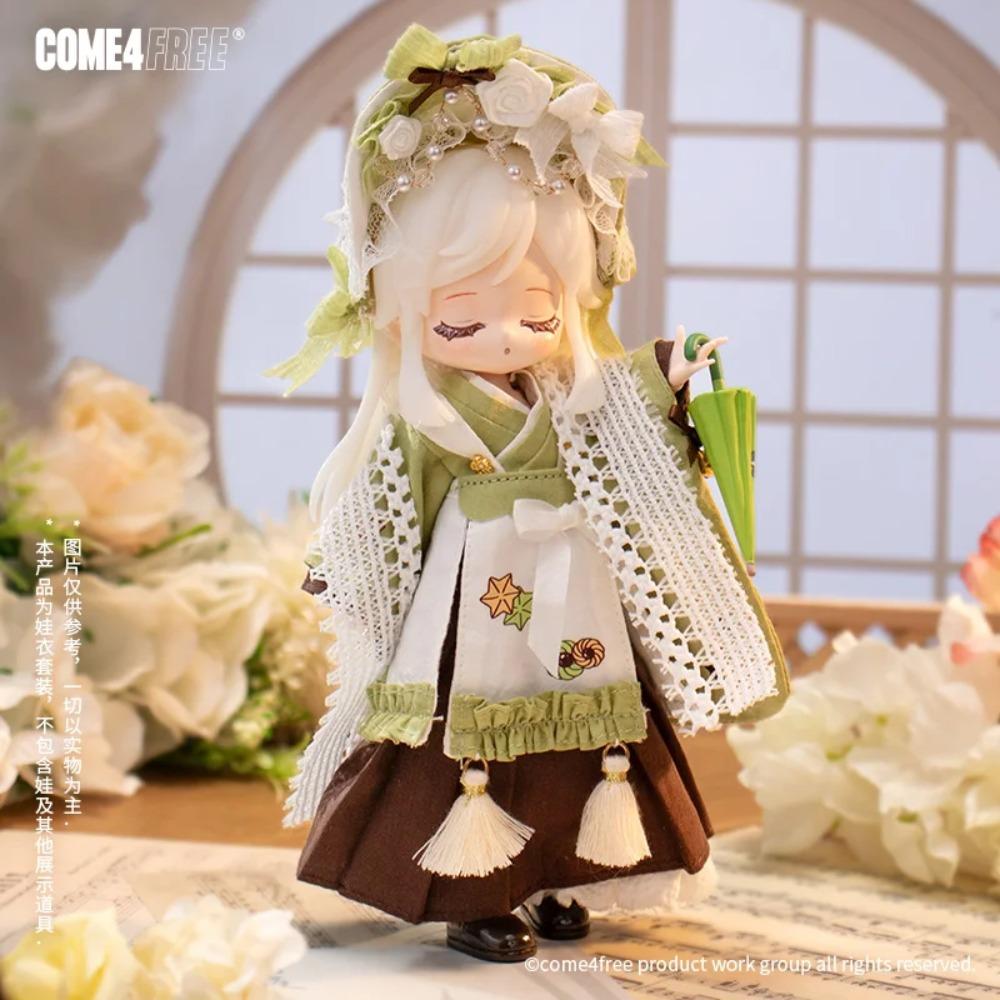 Bonnie 1/12 Bjd Puppen Kleidung Ob11 Süßes Date 23 24 Valentinstag Edition Kürbismädchen DIY Anziehfigur Kinder Niedliches Spielzeug