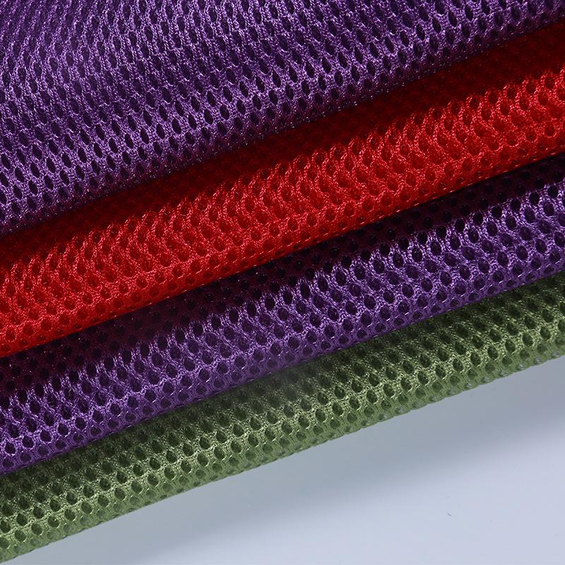 3D Sandwich Polyester Mesh Fabric - 200 Colors for Luggage, Handbags, Cushions, Sports Gear, Shoes, and Hats