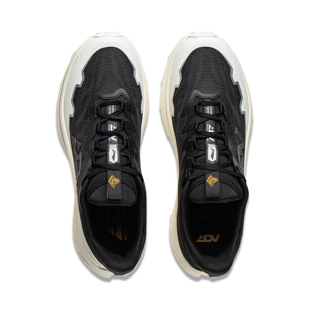Li Ning Chasing The Sky Cushioning Slip Resistant Abrasion Resistant Rebound Low top Trail Running Shoes Men's ARNW007-4