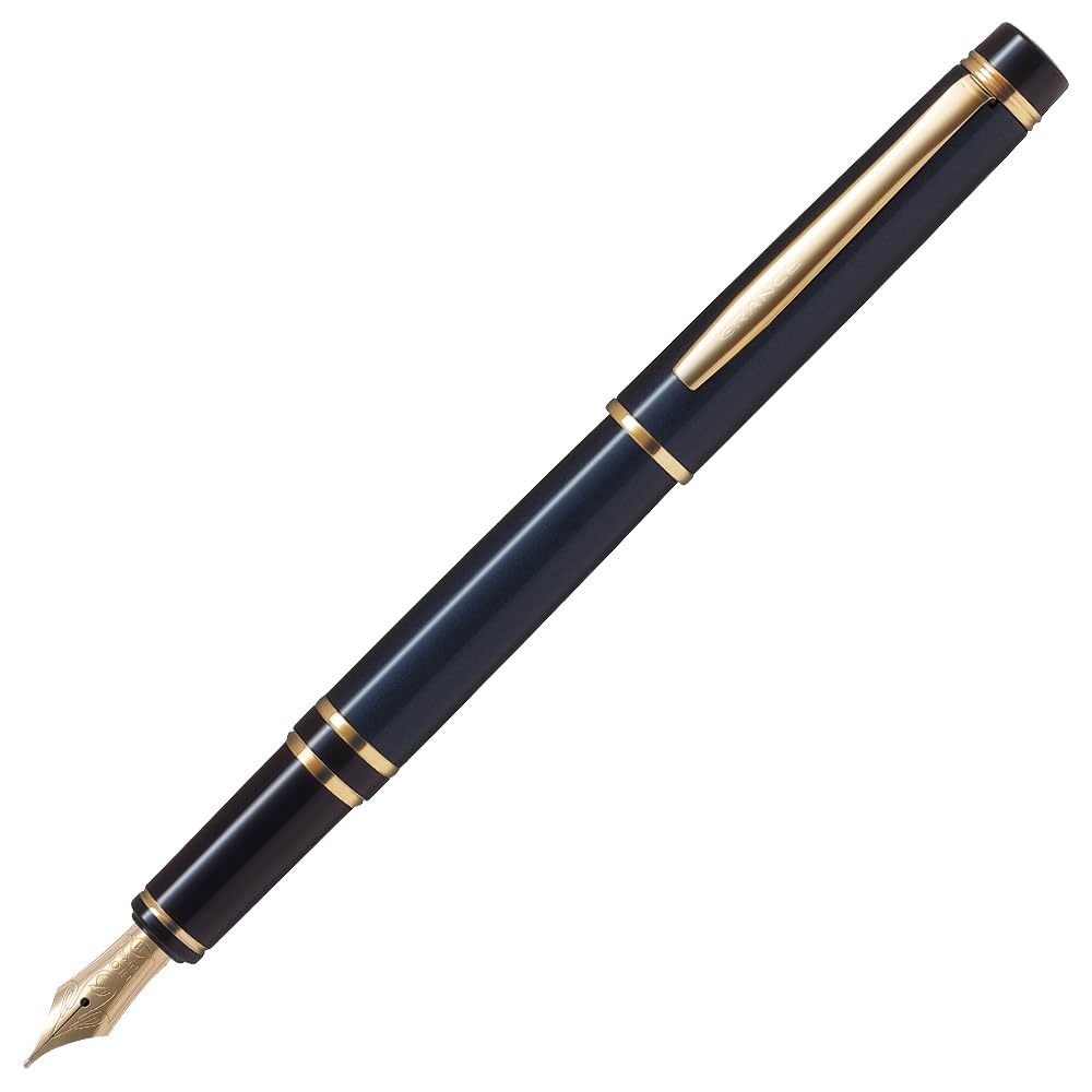 

PILOT Mannenhitsu Grance DLM Fountain Dark FGRC12SRDLM Pen, Blue,