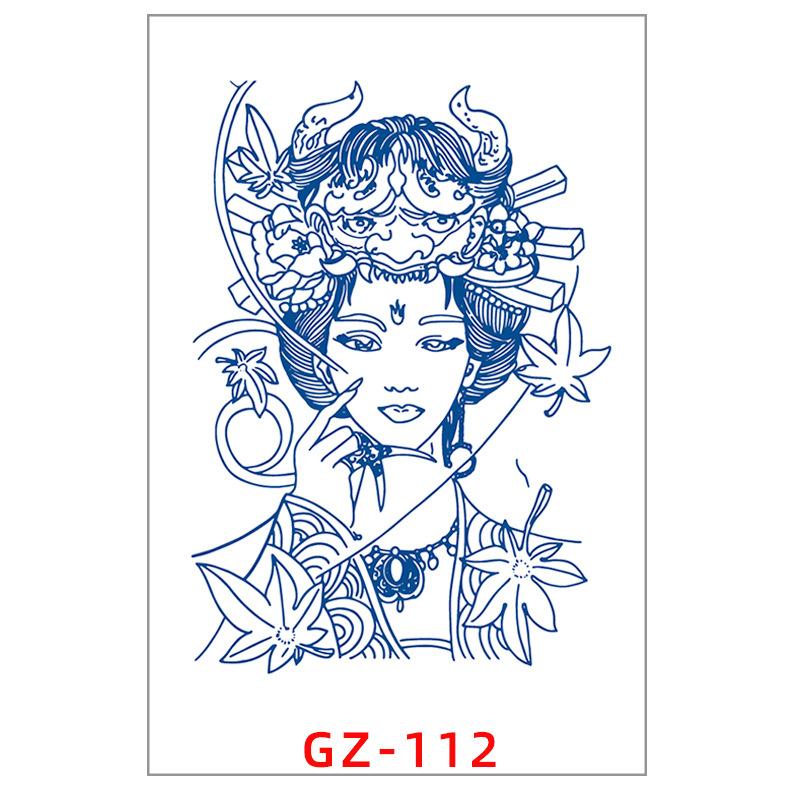 Upgraded Juice Tattoo Stickers, Long-lasting Waterproof Simulation Tattoos, Sweat-proof Line Tattoo Stickers for Both Men Women