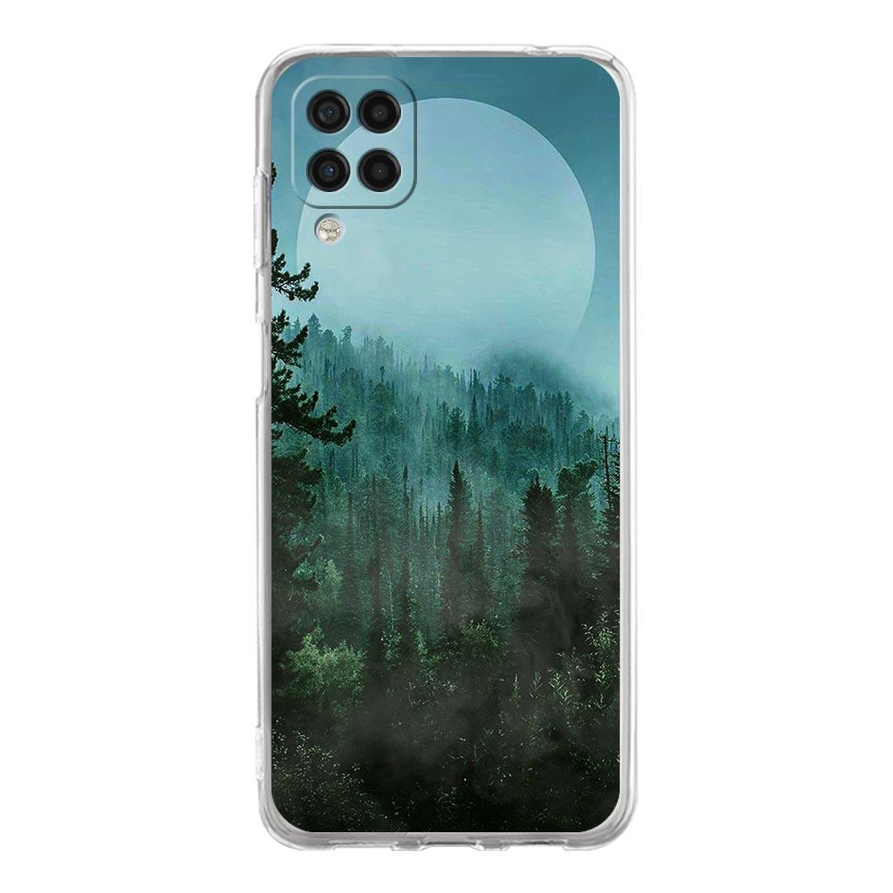 

Чехол для телефона Samsung A54 A52 A50 A70 A10 A30 A40 A20S A20E A02S A12 A14 A22 A24 A42 A34 A32 5G A04s Чехол Forest Geometry Wood Samsung A02