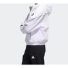 adidas Jackets Women's White Hooded Moderate Other FM9322