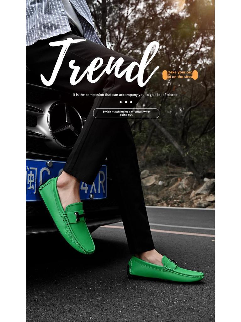 Men's All-Season Toad Leather Shoes - Versatile Outdoor Casuals