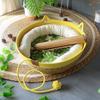 Rattan Woven Cat Bed: All-Season Winter Warm Nest for Pets