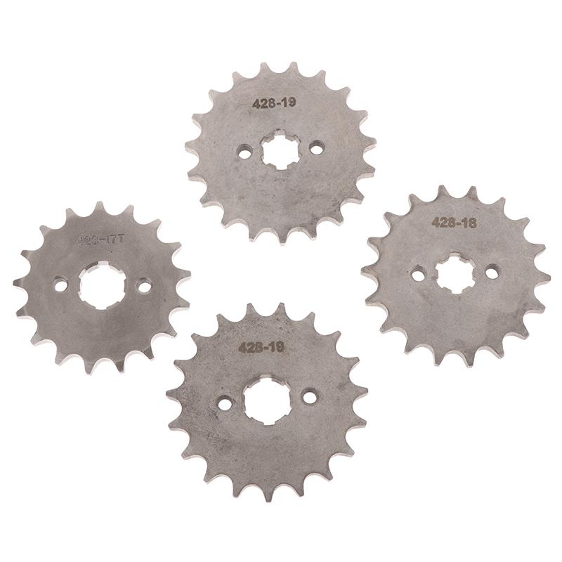 428# 17Mm /20Mm10 11 12 13 14 15 16 17 18 19T Teeth Front Engine Sprocket For Moto Bike Go Kart Atv Quad Motorcycle