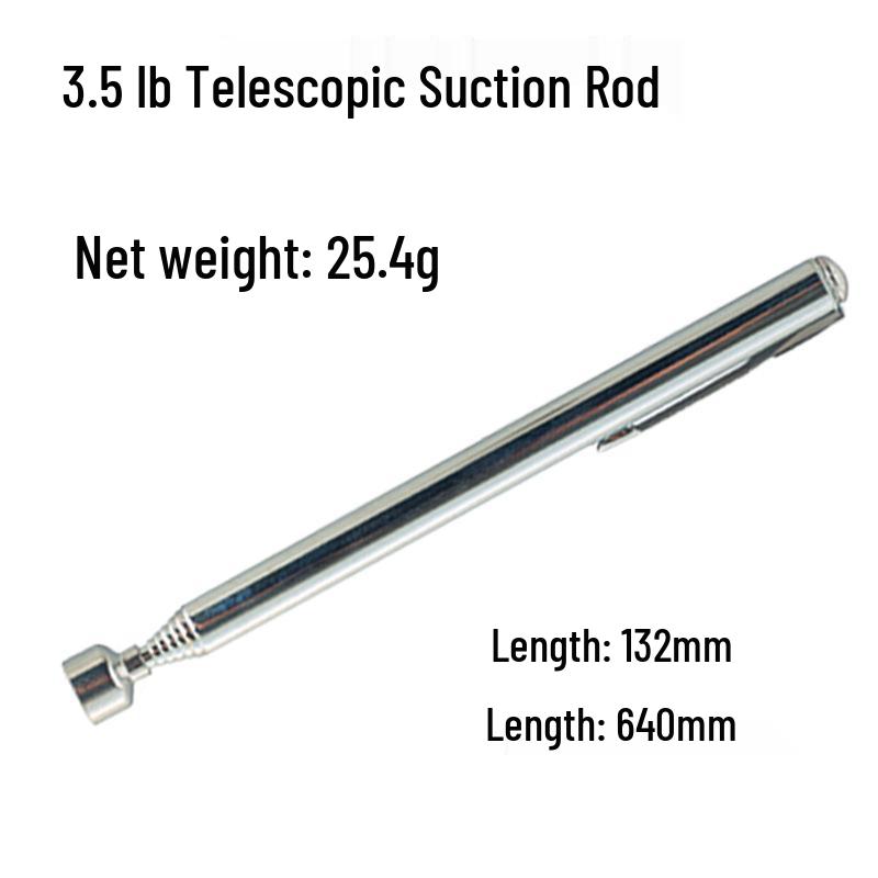 Yunbei Telescopic Magnetic Pickup Tool Set: 1.5, 3.5, 10, 15 Lbs Capacity