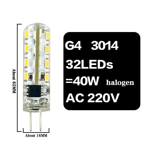 10pcs G9 G4 LED Lamp 3W 5W AC12V AC220V LED Bulbs SMD 2835 LED G9 Light Replace 30/50W Halogen Lamp Light For Home Useful