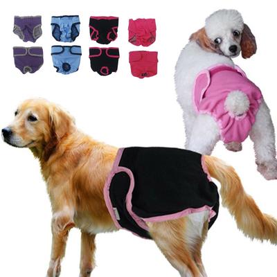 Pet fyziologické kalhotky hygienické kalhotky pro velké, střední a malé psy bezpečnostní kalhotky proti obtěžování