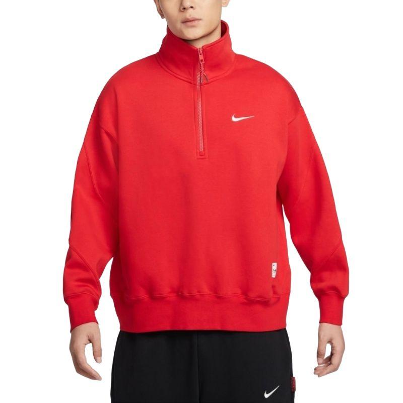 

Nike Cny Nsw Hz Crew Limited Edition Snake Year Half Zip Pullover Sweatshirt Men Sweatshirt Red HV8205657 L