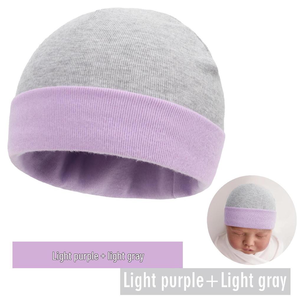 Matching Color Brushed Cap for Newborns: Spring, Autumn & Winter Styles, Double Size, 28 Colors