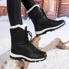 Snow Boots for Couples, 2026 Winter New Style, Fleece-Lined, Thickened, Warm, Thick-Soled, Height-Increasing Short Boots
