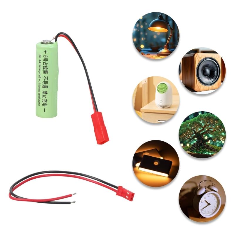 Conductives 2A Dummy Cells Battery for Voltages Adjustment in 3V Devices Not Rechargeable