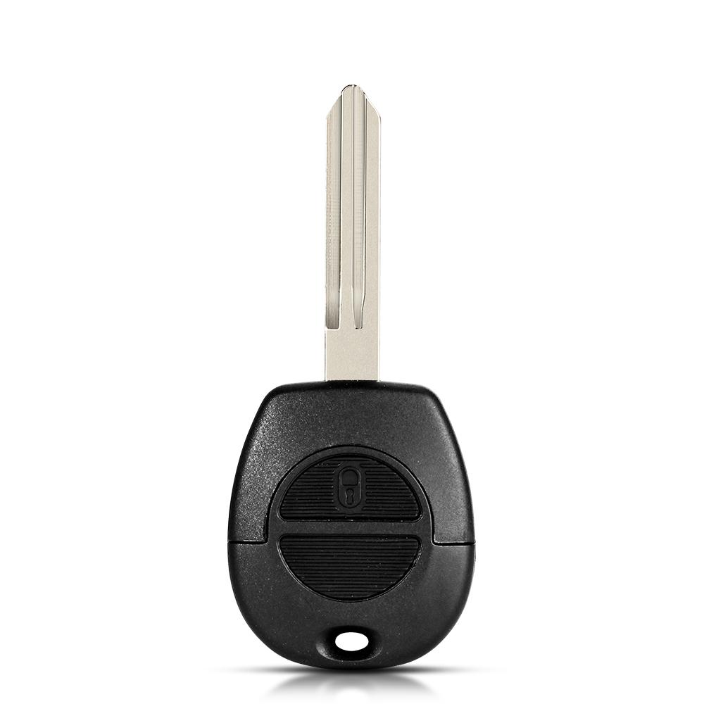 KEYYOU 1 STÜCK Ersatz-Autofernbedienungsschale Für Nissan Micra Almera Primera X-Trail Navara Patrol Maxima Auto 2-Tasten-Schlüsselhülle