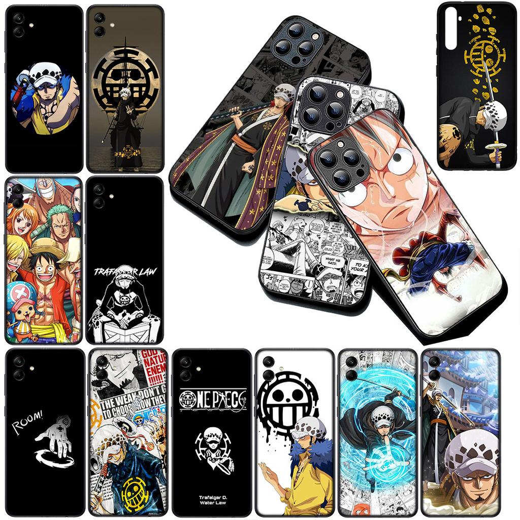 Trafalgar D ONE Luffy PIECE Water Law Phone Cover for Apple iPhone 17 14 15 16 Plus Pro Max 16E ProMax + 16Plus 14+ 16+ Case