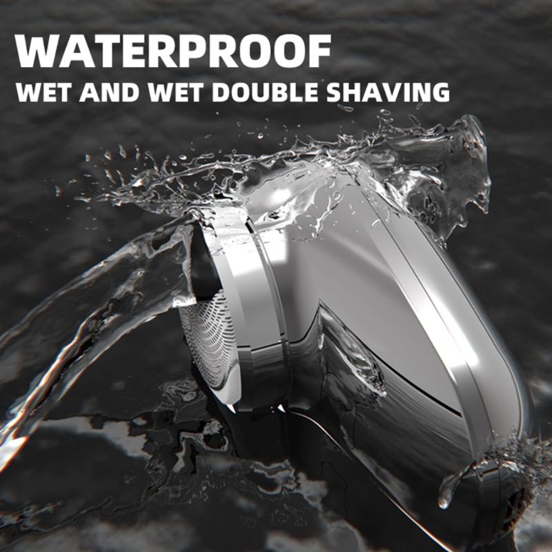 Waterproof Powerful Pocket Electric Shaver For Men Mini Travel Rechargeable Face Shaving Machine Beard Electric Razor