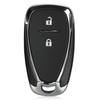 Jingyuqin 2/4/5/6 Buttons Remote Car Key Shell Fob Case For Chevrolet Camaro Equinox Cruze Malibu Spark Smart Key NO LOGO