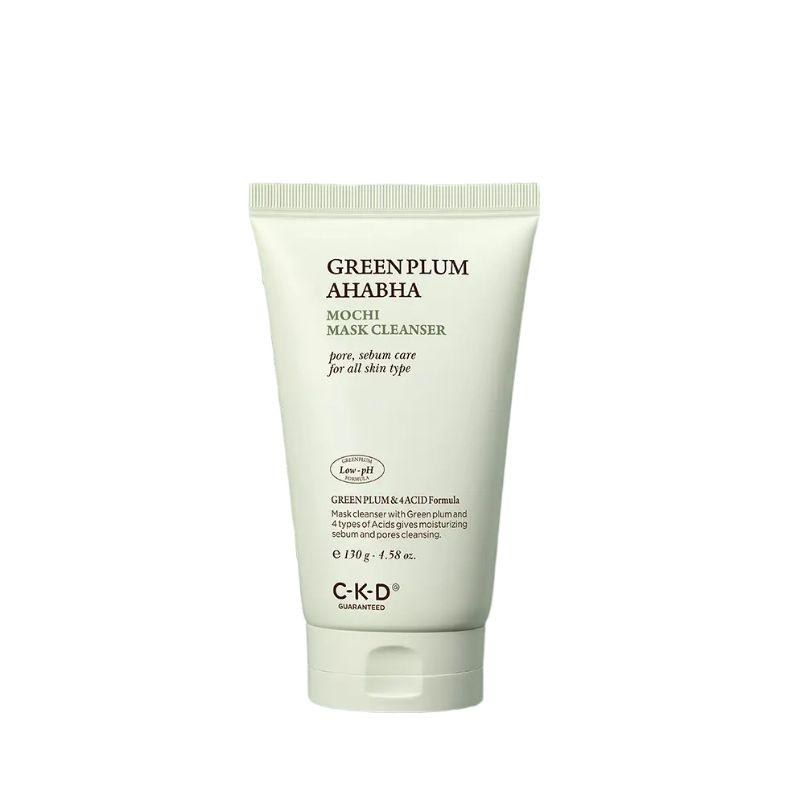 CKD Green Plum AHA BHA Sebum Zero Pack Soap Cleanser 130g – Pore Tightening & Exfoliating Foam Cleanser