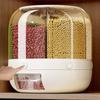 Rotating Rice Storage Box - Insect-Proof, Moisture-Proof, Sealed (2024 Model)