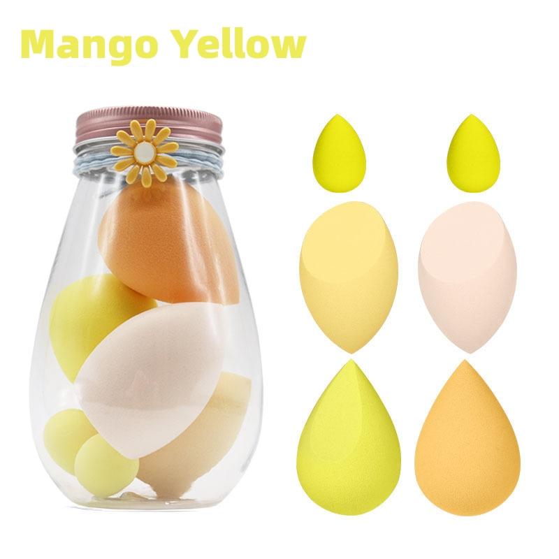 6~7Pcs/Set Makeup Sponge Set Face Beauty Cosmetic Powder Puff For Foundation Cream Concealer Make Up Tools