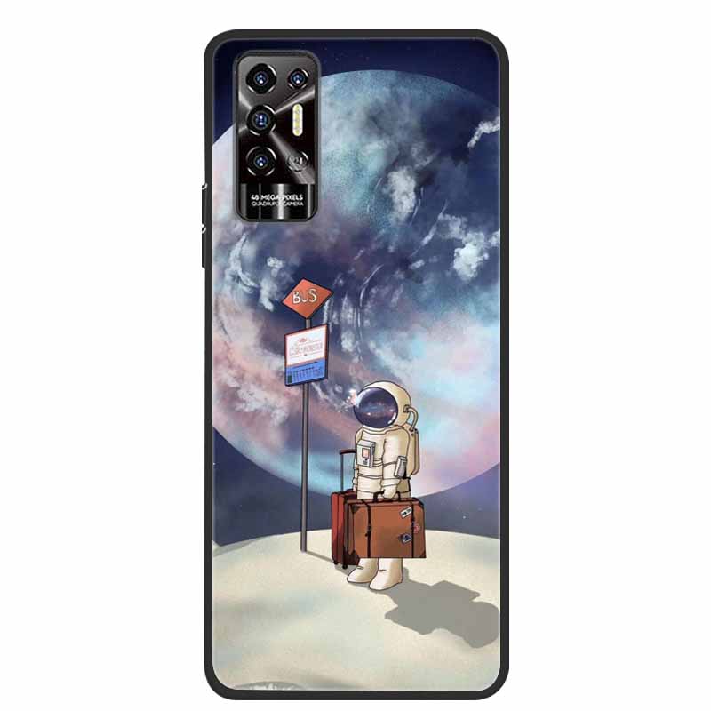 

Для Tecno Pova 2 Чехол Роскошный Силиконовый ТПУ Мягкий Чехол для Телефона Для Tecno Pova2 LE7 Ударопрочный Защитный Бампер Funda Coque Tecno Pova 2