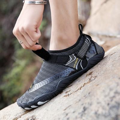 Outdoor Men's Creek Shoes Wading Beach Diving Shoes Water Skiing Swimming Shoes Fitness Cycling Mountaineering Sports Shoes Five-finger Shoes