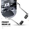 A58X-Front And Rear Heel Toe Shift Lever Pedal With Shifter Pegs For Touring Softail FL Trike