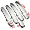 9PCS/set Car Door Handle Covers Exterior Parts Chrome For Toyota Camry Corolla RAV4 2001-2004 2005 2006 2007 2008 2009 2010 2011
