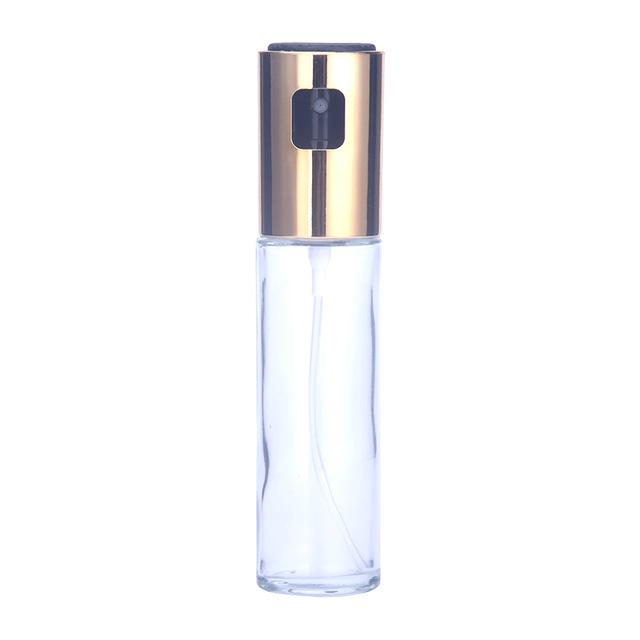 1PC Kitchen Baking Glass Olive Oil Spray Bottle Vinegar Oil Sprayer Seasoning Bottle Soy Sauce Empty Bottle for BBQ Salad