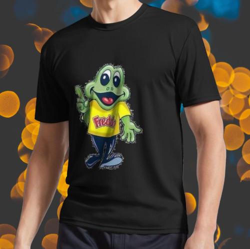 New Shirt Freddo Frog Old Logo T-Shirt Funny American Usa Unisex Size S-4XL