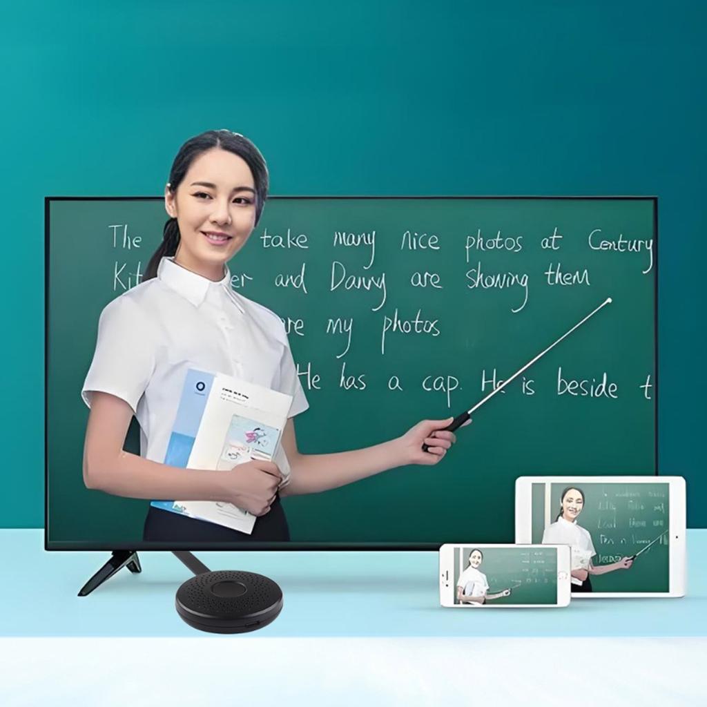 Stream To Big Screen With 1080P Wireless HDTV Adapter, Supports Miracast, Airplay And DLNA  TV Monitors Projectors