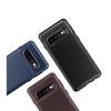 Case for Your Samsung Galaxy S10 In Drop-resistant Carbon Fiber TPU Black