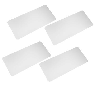 Good-4Pcs 16 X 36 Inch Plastic Shelf Liner Mats For Wire Shelf System, Rolled Liners Included