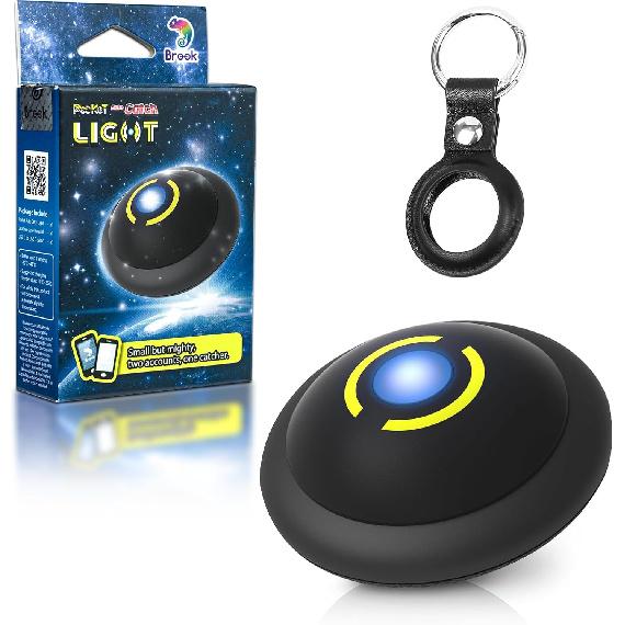 Sehawei Brook Pocket Catch Light - Портативный Авто-Ловец, Подключение Двух Аккаунтов, Самый Маленький и Легкий 2-Пиксельный Авто-Ловец, Аксессуар как AirTag