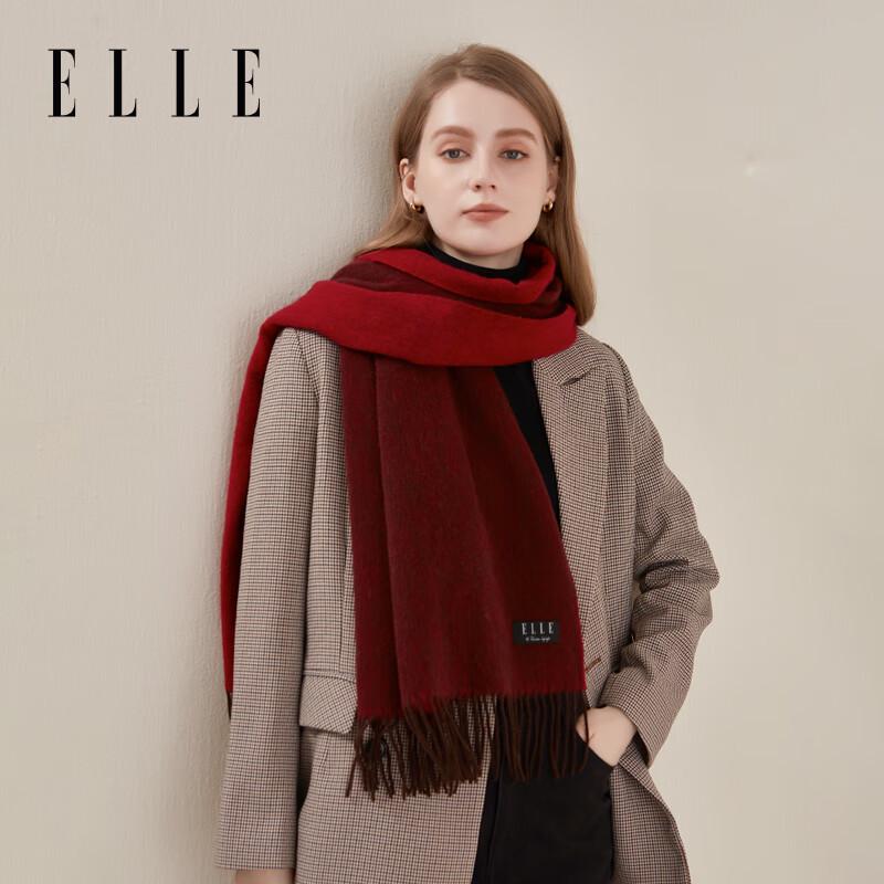 

ELLE 100% Lambswool Women s Shawl 190*60CM