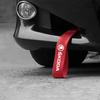 WUM1 Nylon Car Tow Strap Towing Bars Trailer Ropes Hook For SKODA Yeti Karoq Rapid Octavia Fabia 2 A7 A5 Tour RS Superb Kamiq Kodiak