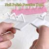 Yousheng 10Pcs Nail Practice Stand Fake Nail Tips Holder DIY Home Salon Nail Art Display Stand Beginner Manicure Painting Practice Base