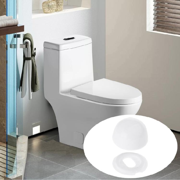 6PCS Bathroom Screw Covers Plastic Rustproof Caps Strong Elegant Finish for Toilet Sink Cabinet & Household Fixtures