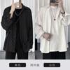 Striped Shirt For Men And Women In Spring And Summer 2024, High-End Trend Long Sleeved Shirt, Casual Thin Student Versatile Jacket
