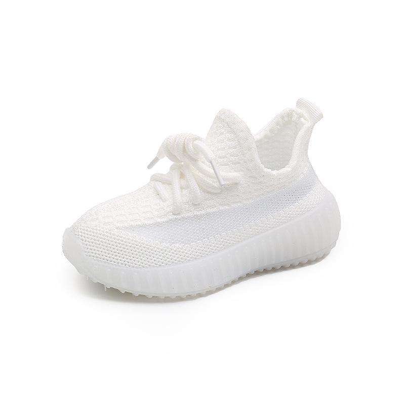 Kinder Frühjahrs- und Herbst-Flyknit-Mesh-Schuhe: Atmungsaktive, weich gefütterte Sneaker für Jungen und Mädchen
