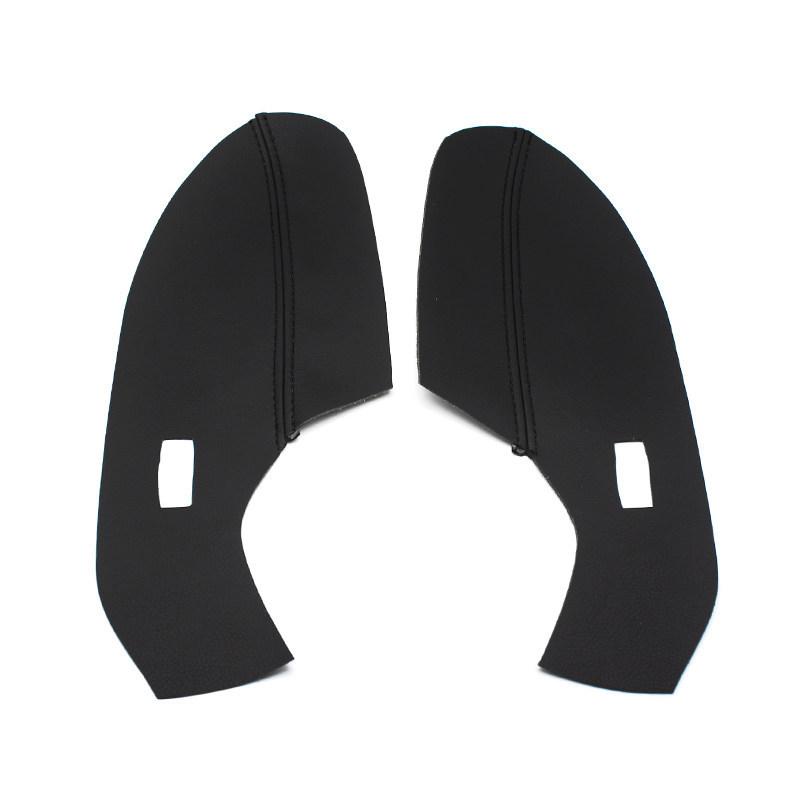 Interior Door Armrest Panel Cover Leather Door Panel Cover For VW Polo 2011 2012 2013 2014 2015 2016 Only Hatchback Sticker Trim
