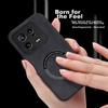 Xiaomi 13 Phone Case, Xiaomi 13 Protective Cover, Skin-Like Magnetic New Frosted Lens Full Protection Silicone Simple Style - Black