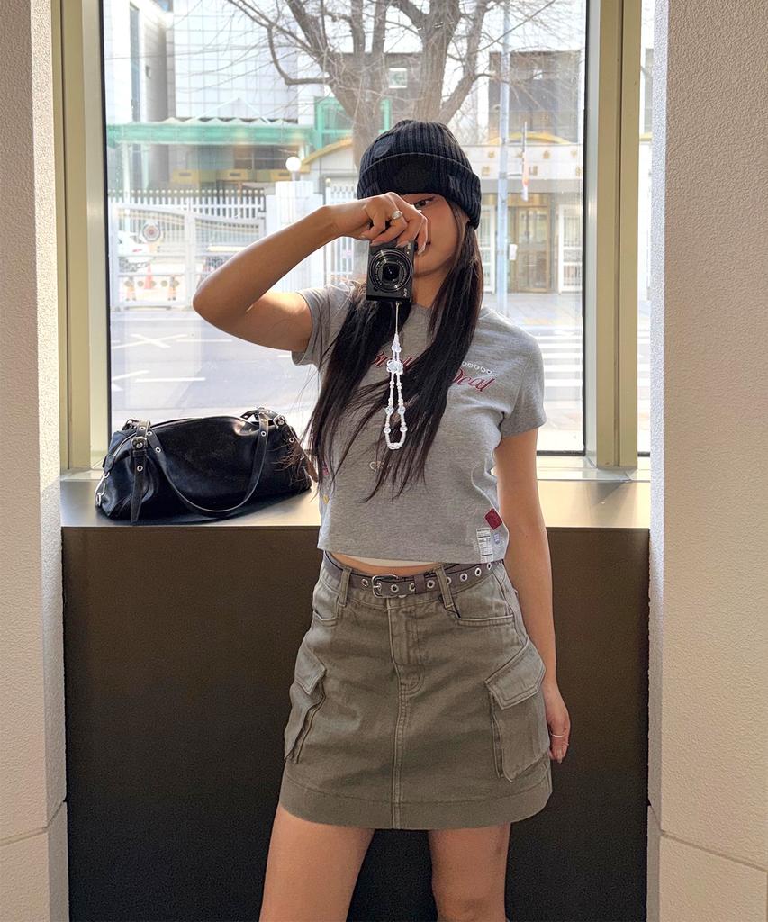 MIXXO Cargo Denim Skirt_Miwwhg413J